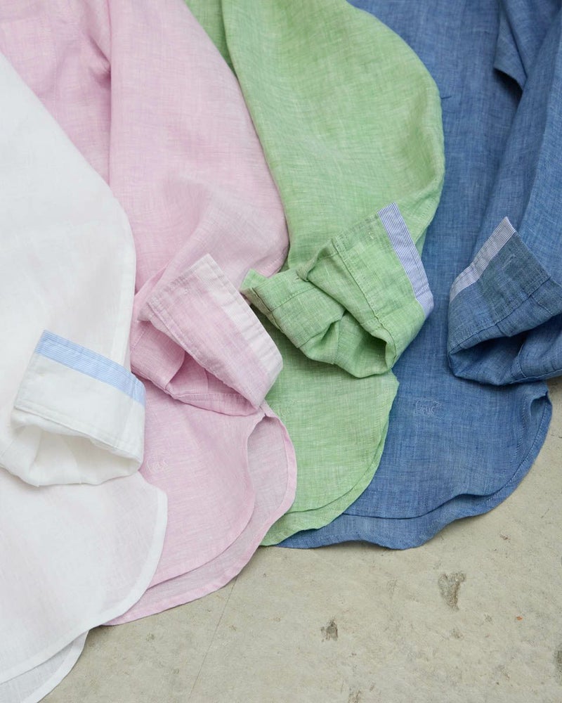 フレンチリネンシャツ