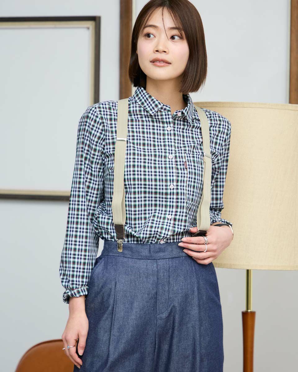 GBチェックシャツ