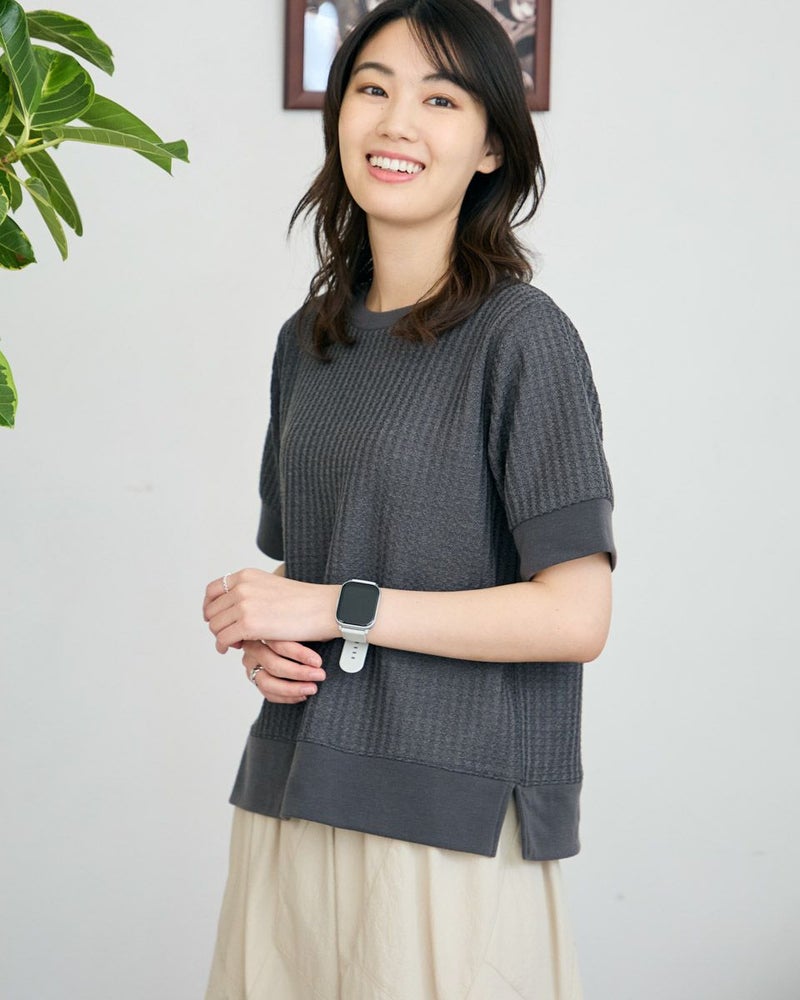 ジャカードTシャツ