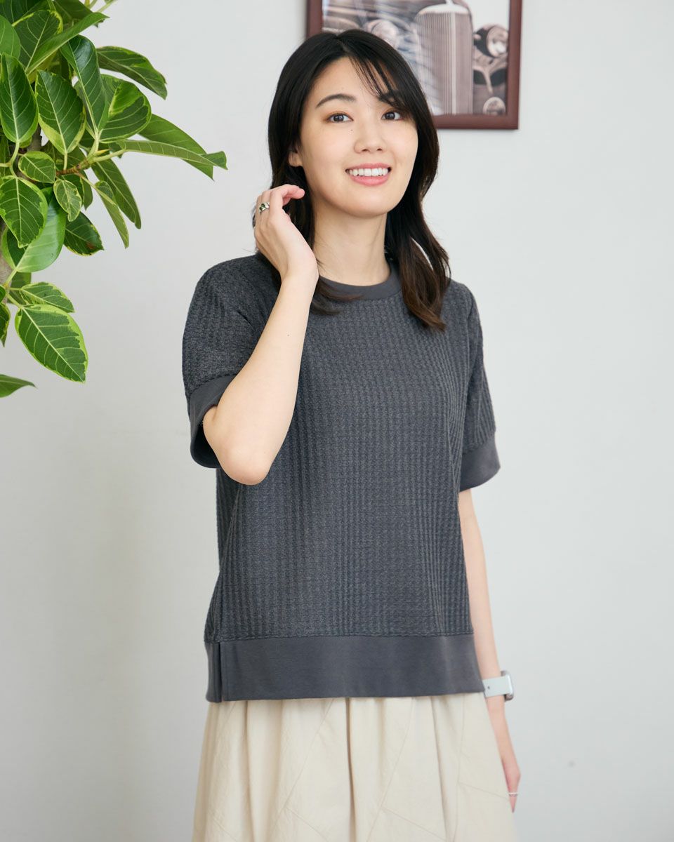 ジャカードTシャツ