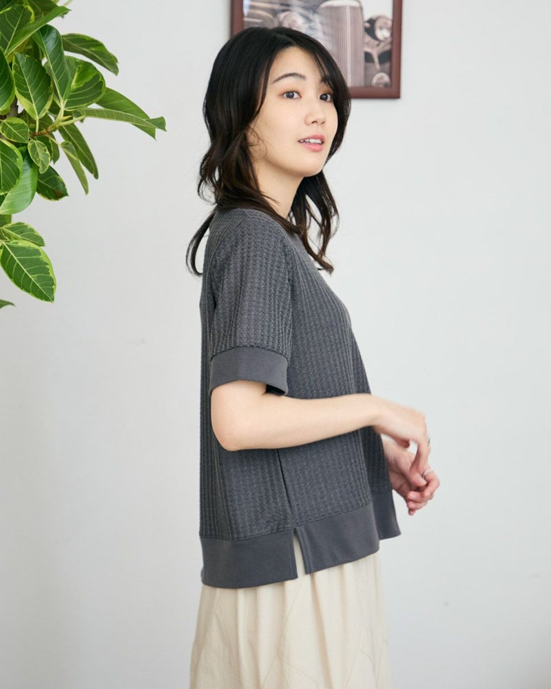 ジャカードTシャツ