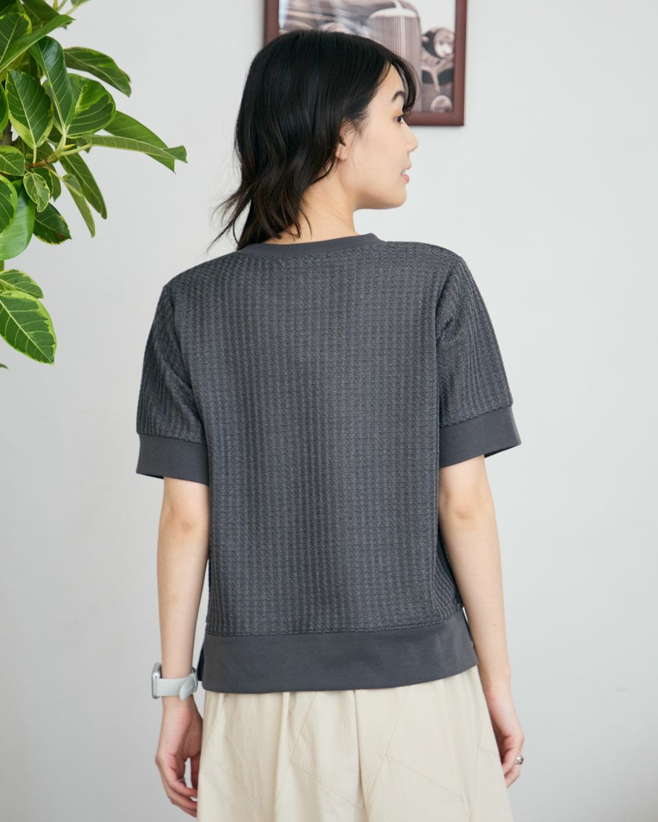 ジャカードTシャツ