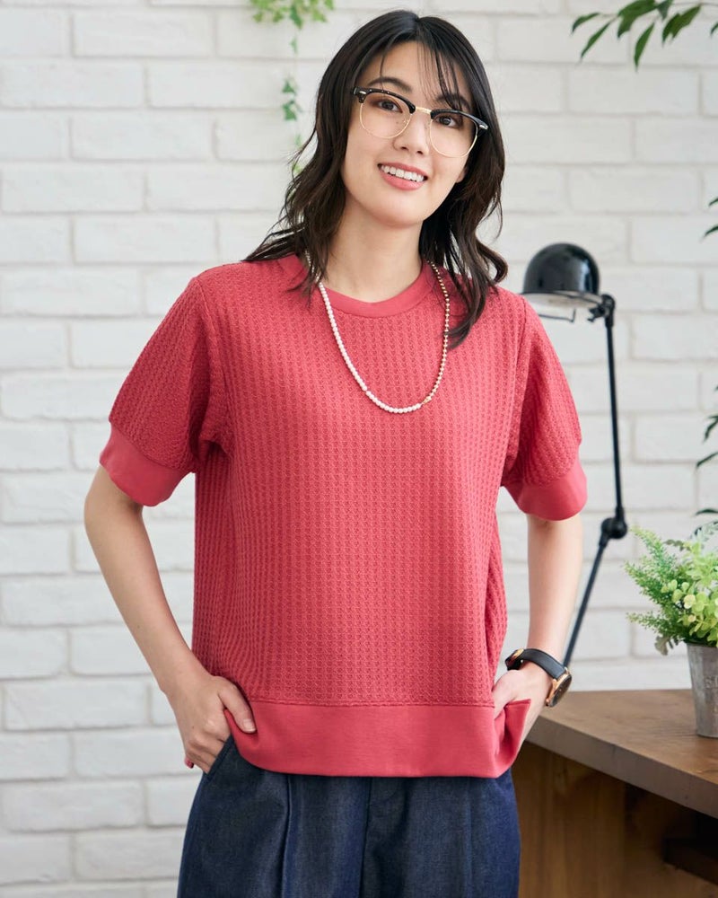 ジャカードTシャツ