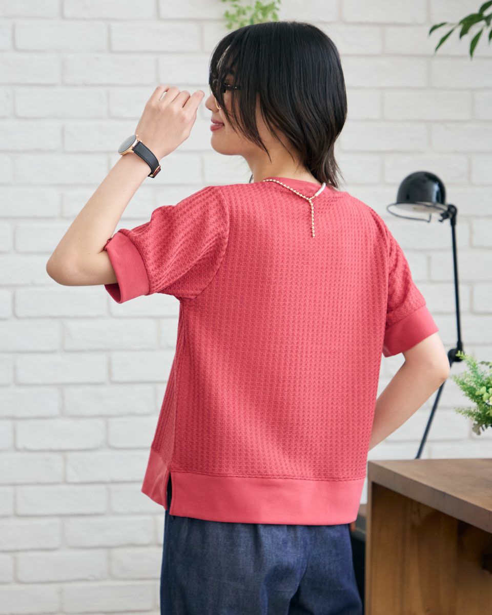 ジャカードTシャツ