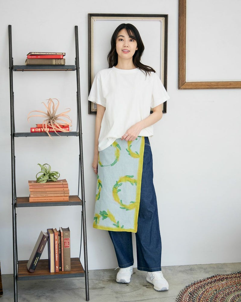 ジャカード切り替えTシャツ