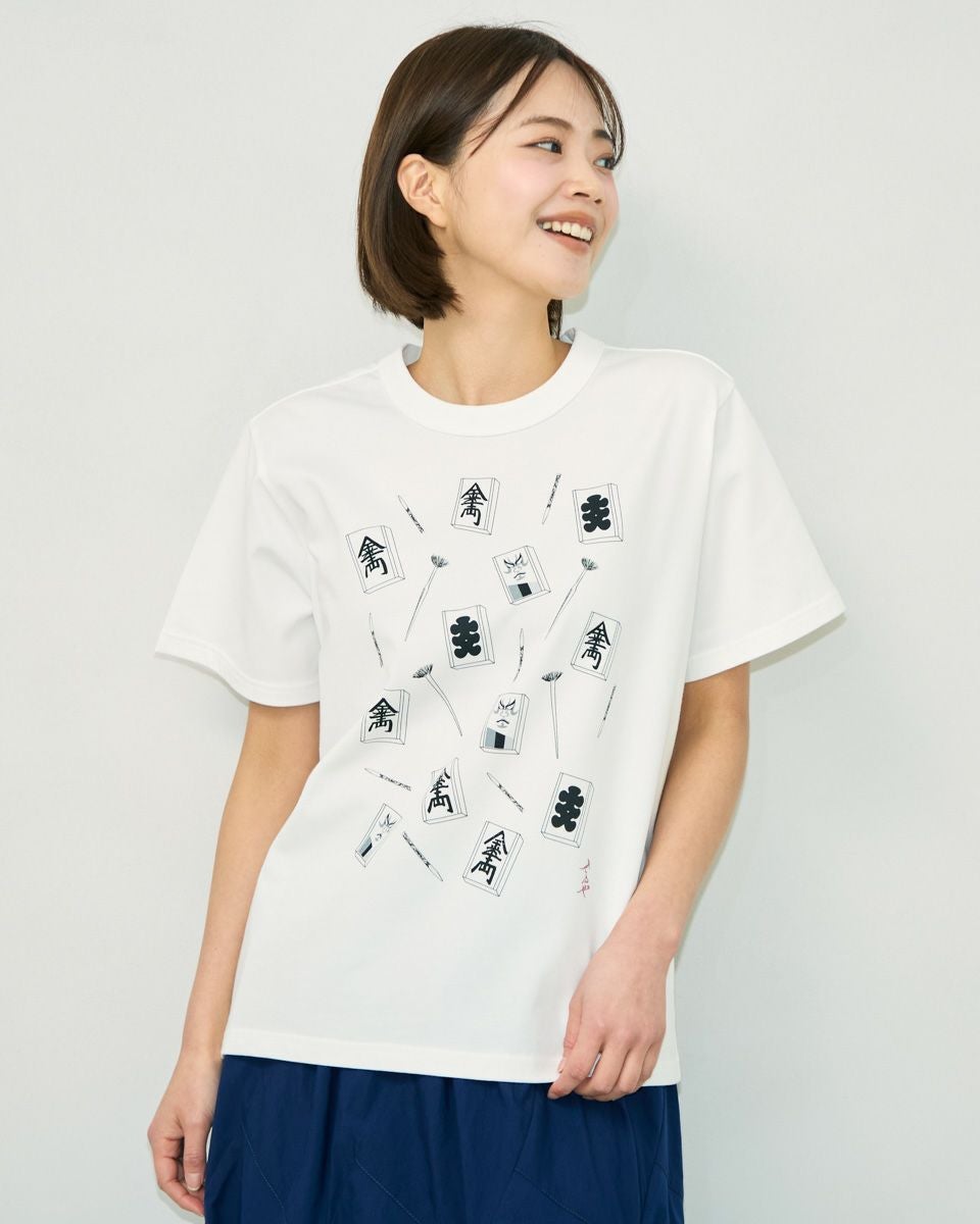 hugyourskin ベアプリント Tシャツ ホワイト notch.｜ベア天竺 キャットプリントTシャツ | Rakuten Fashion(楽天