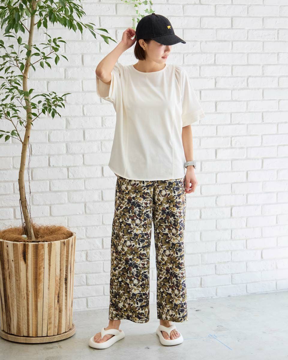 セミワイドパンツ