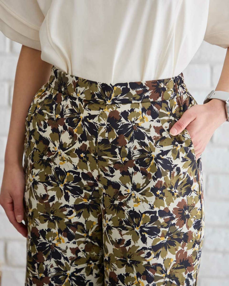 セミワイドパンツ