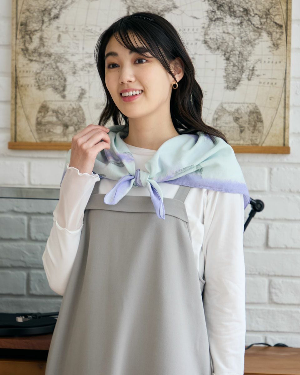 Pasteln　　　ファイテン　freeasy　コットンストール ７枚 White Labelプリントストール | ゴールデンベアストア