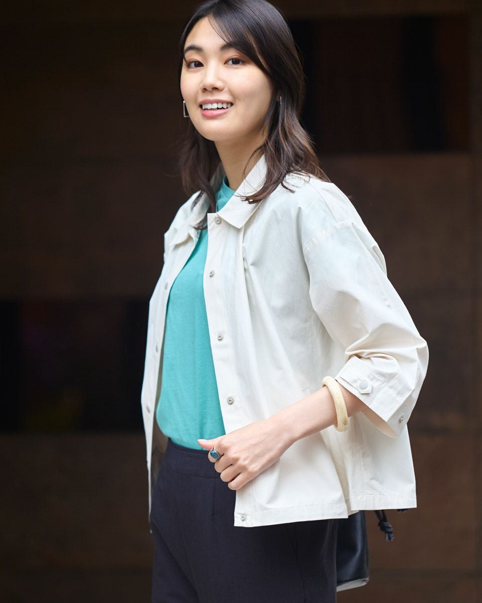 シャツブルゾン