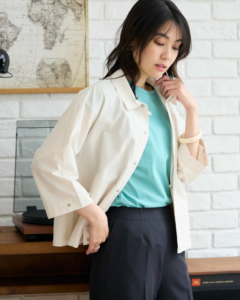 シャツブルゾン