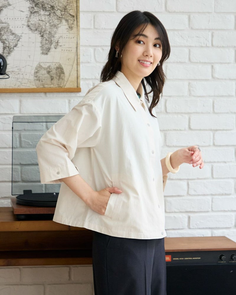 シャツブルゾン