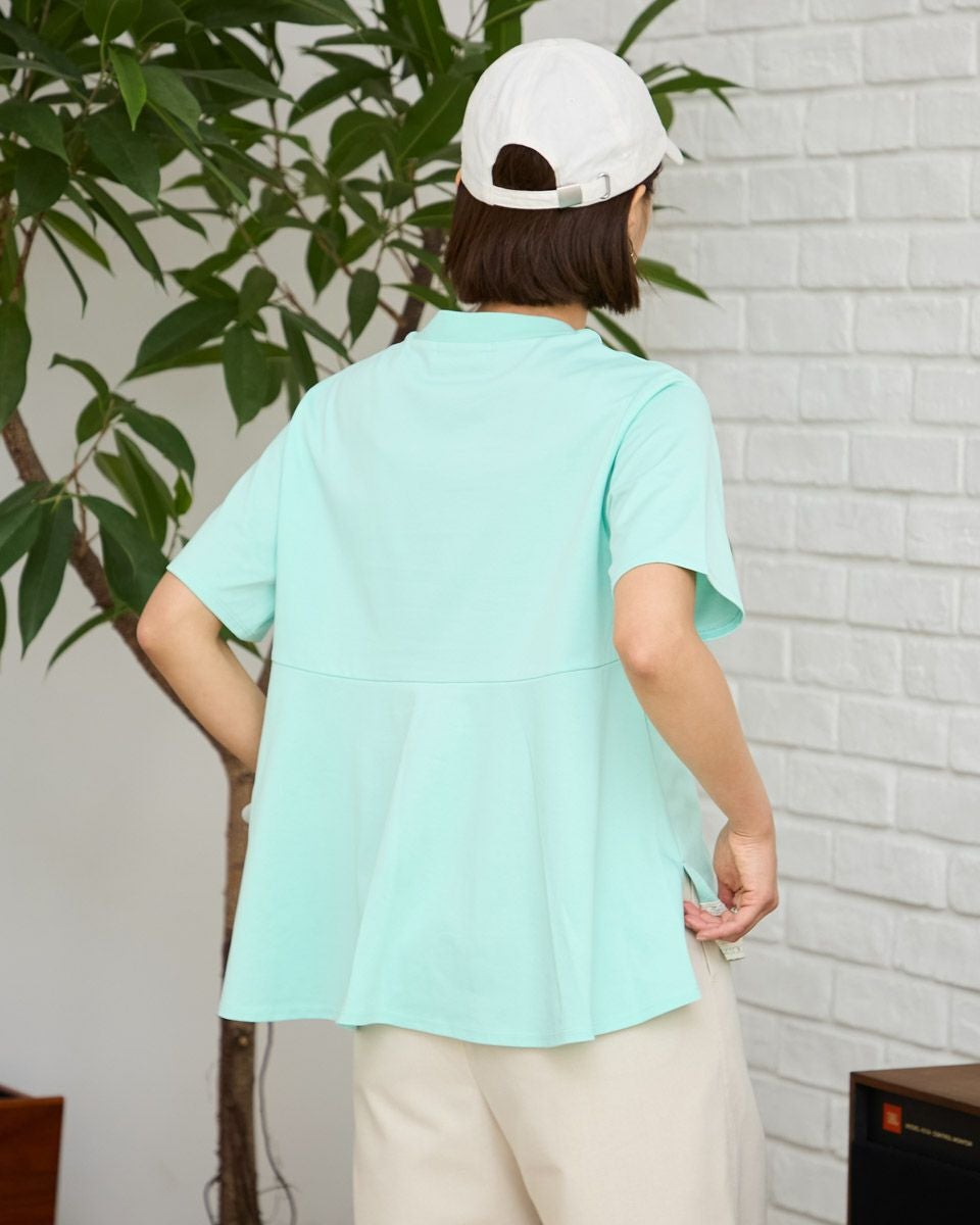 ハイネックプルオーバー