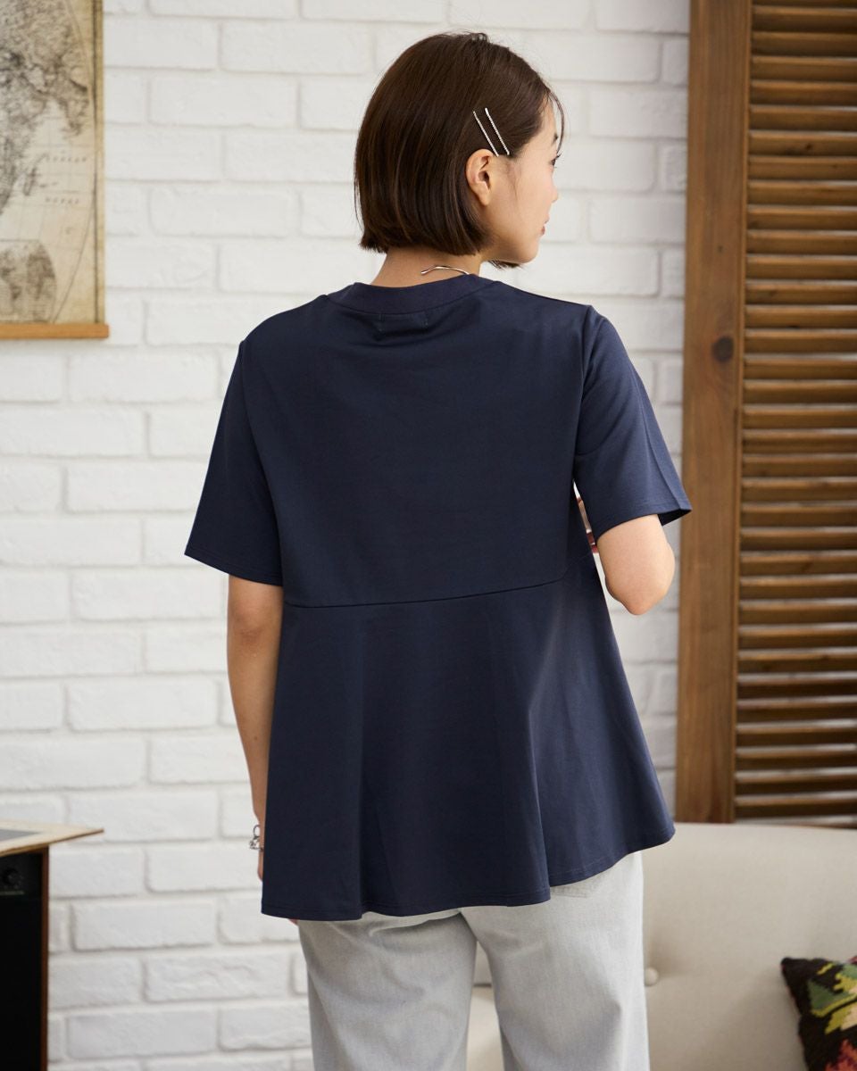 ハイネックプルオーバー