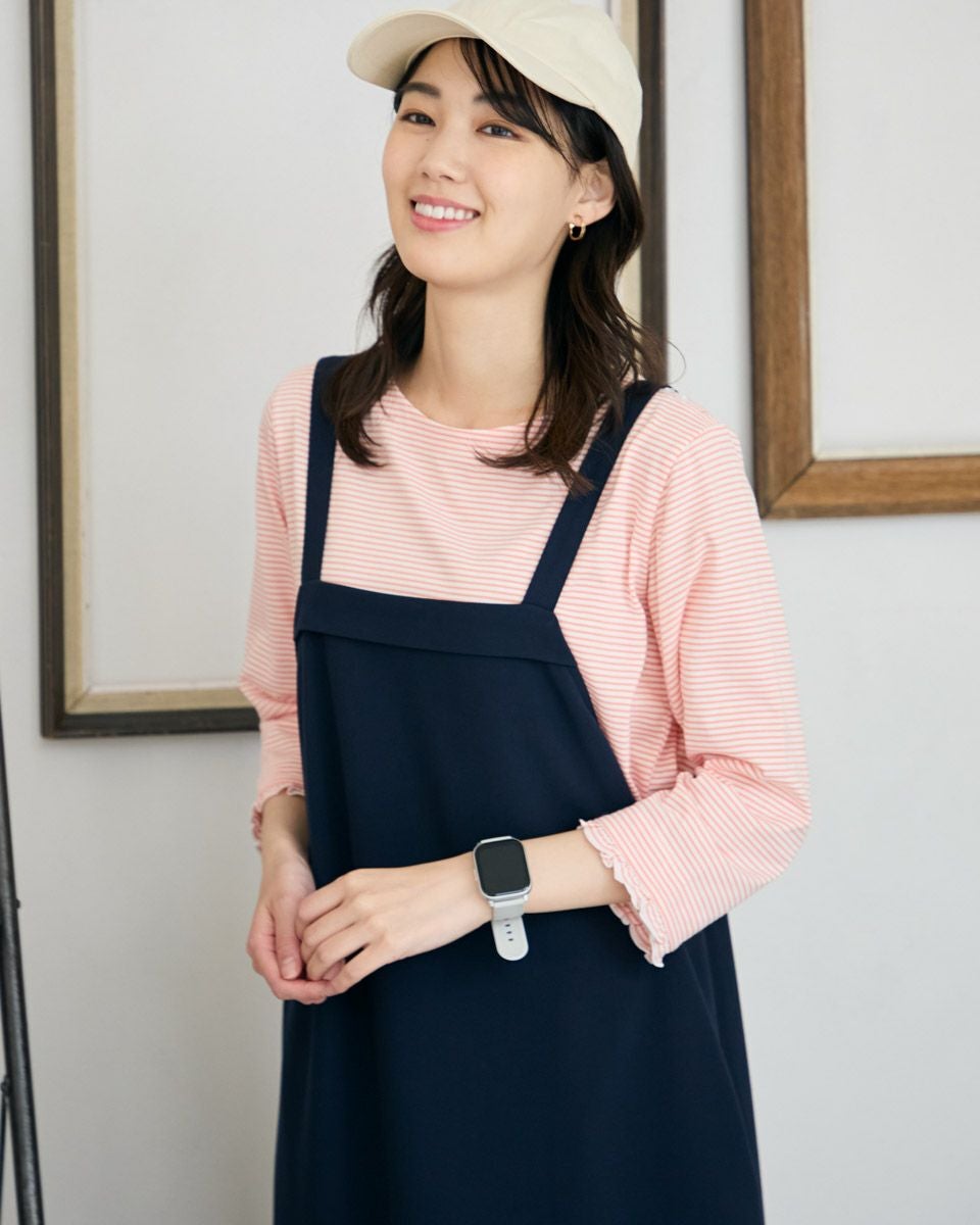 クルーネックプルオーバー