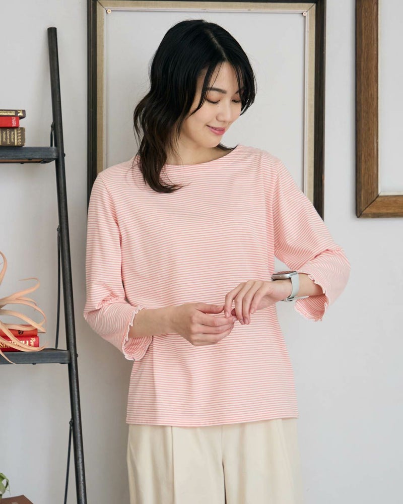 クルーネックプルオーバー