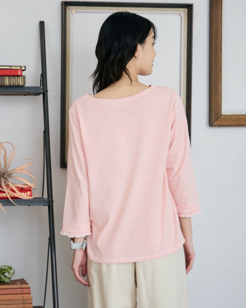 クルーネックプルオーバー