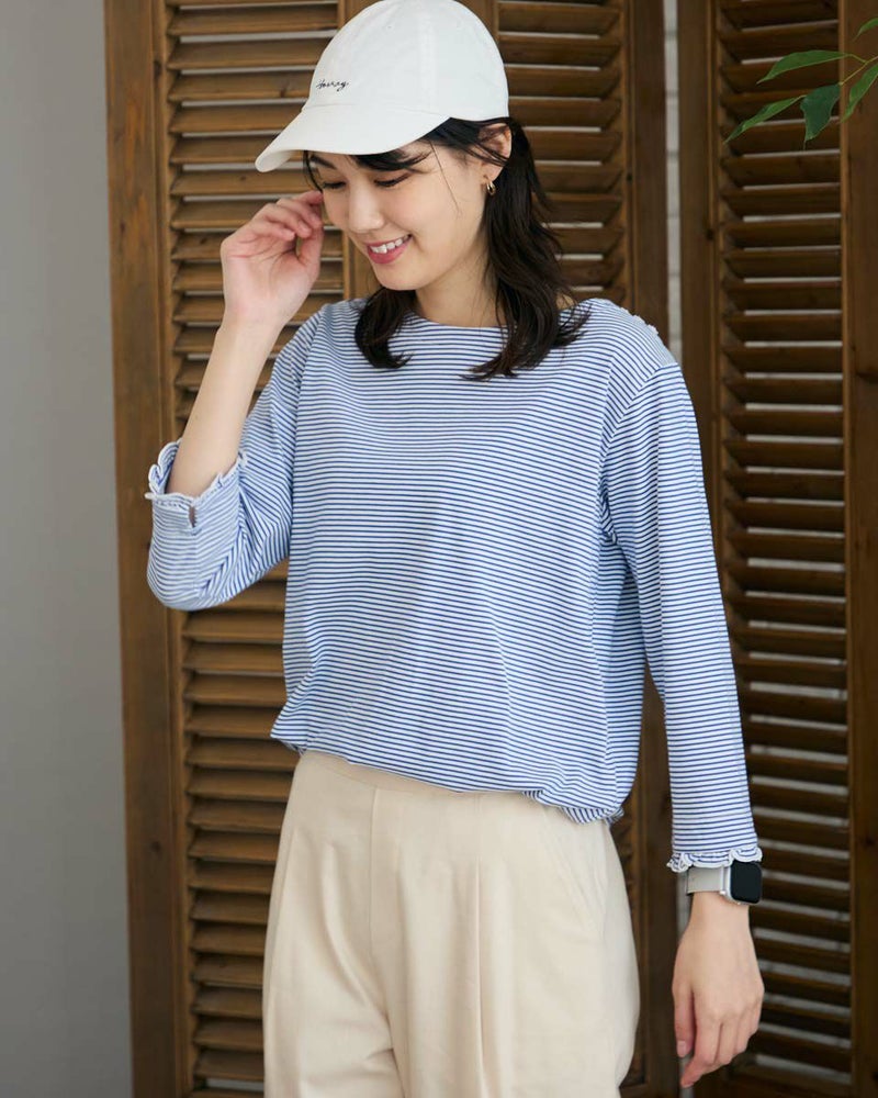 クルーネックプルオーバー