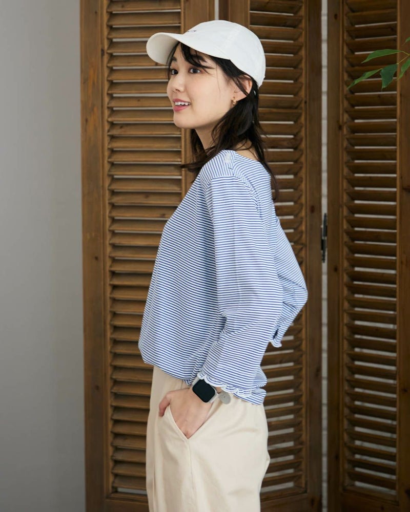 クルーネックプルオーバー