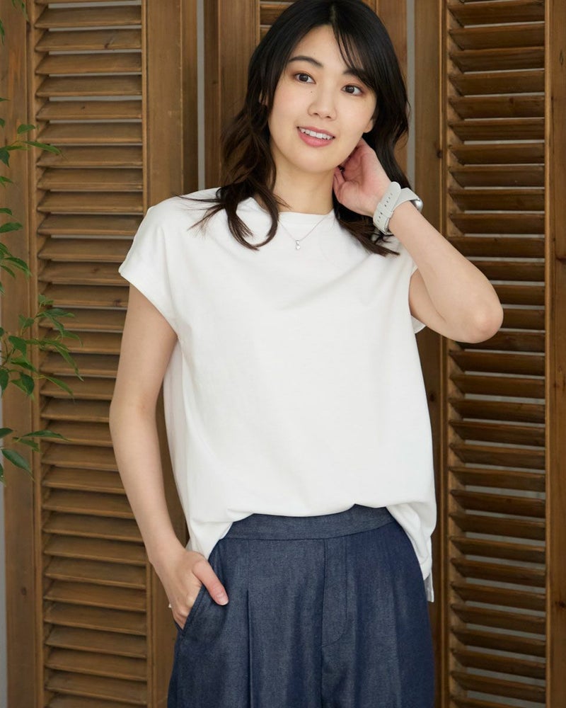 フレンチスリーブTシャツ