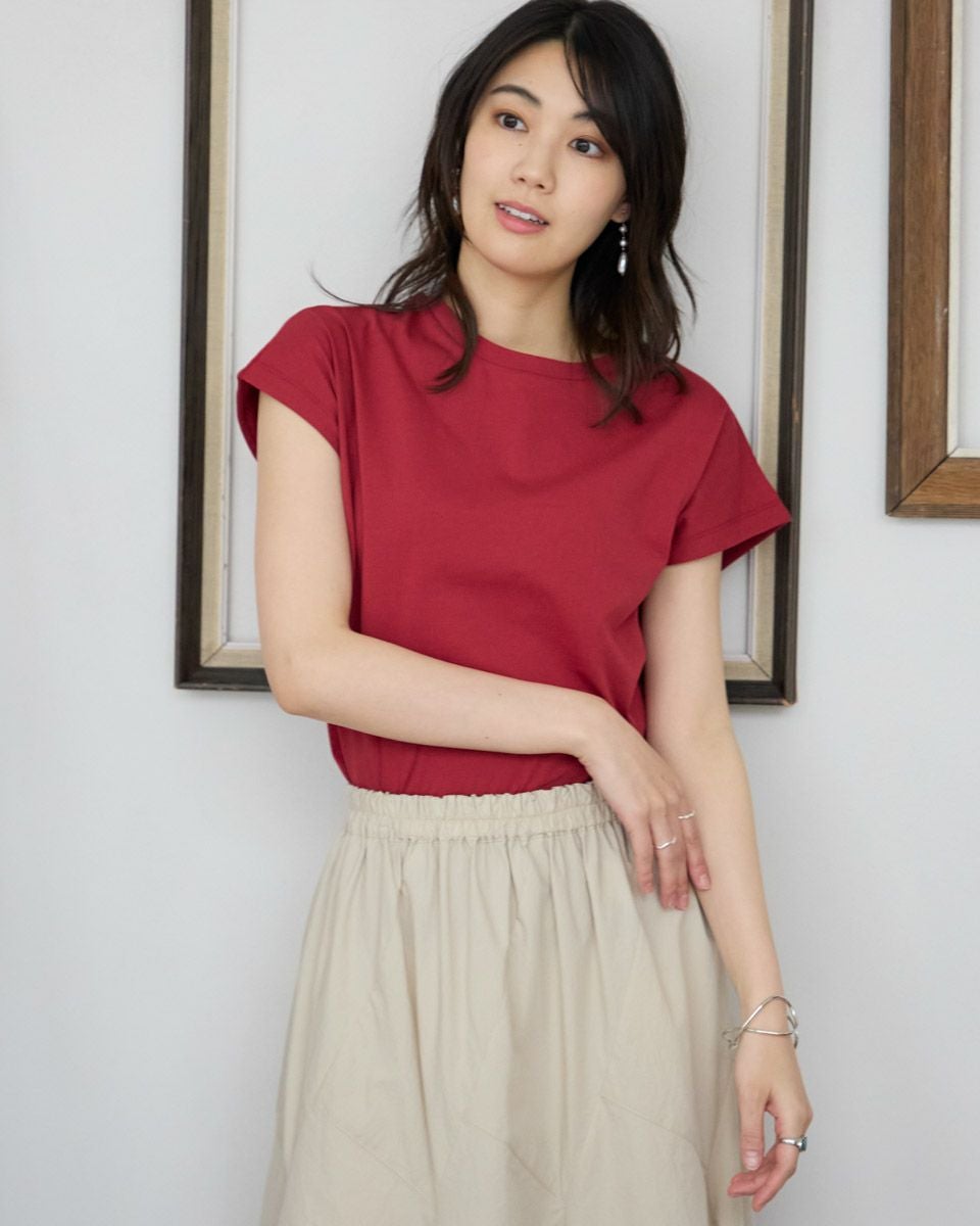 フレンチスリーブTシャツ