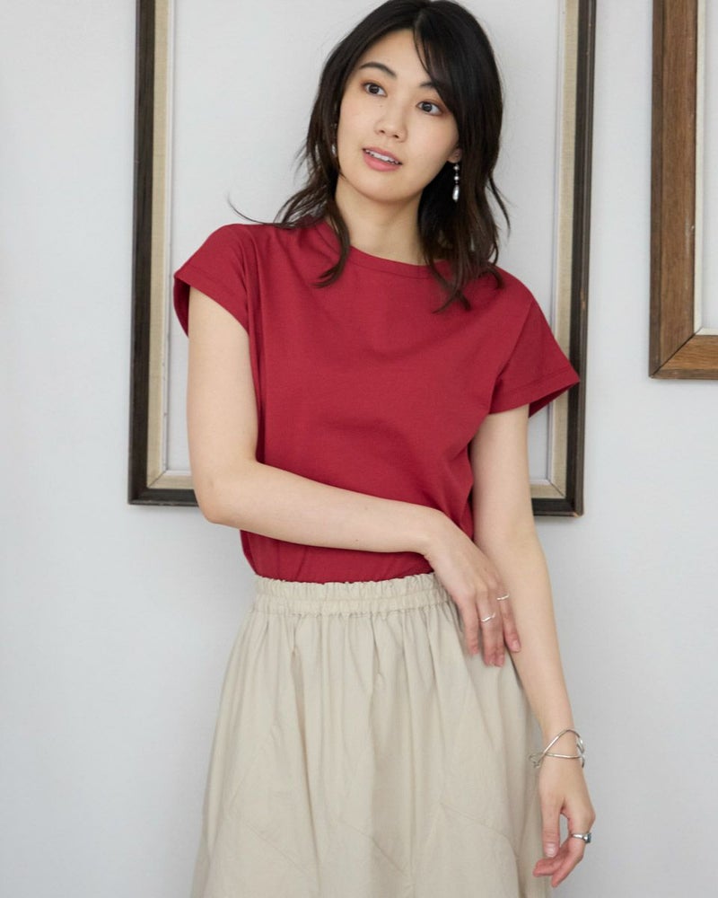 フレンチスリーブTシャツ