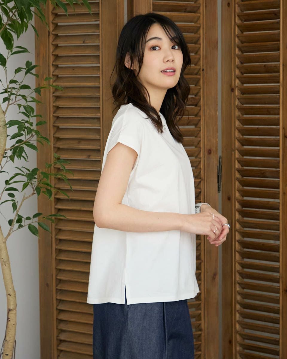 フレンチスリーブTシャツ