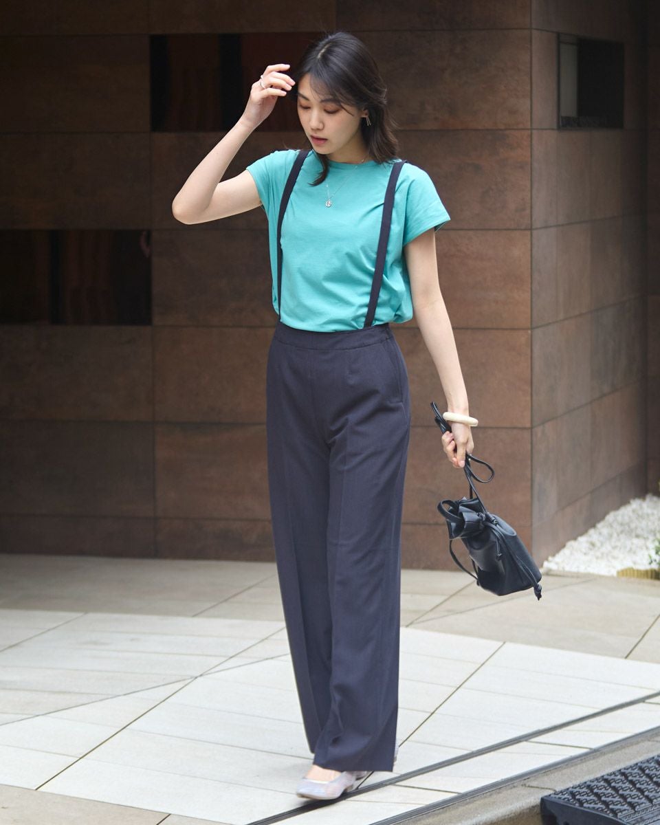 サスペンダーパンツ