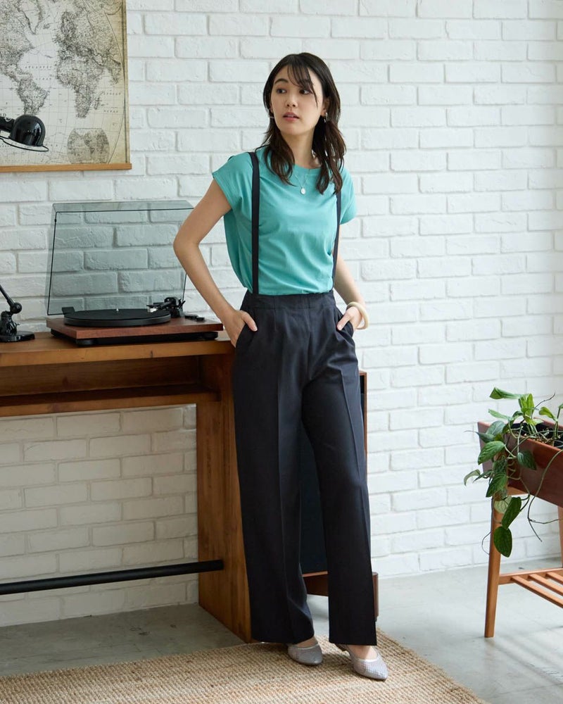 サスペンダーパンツ