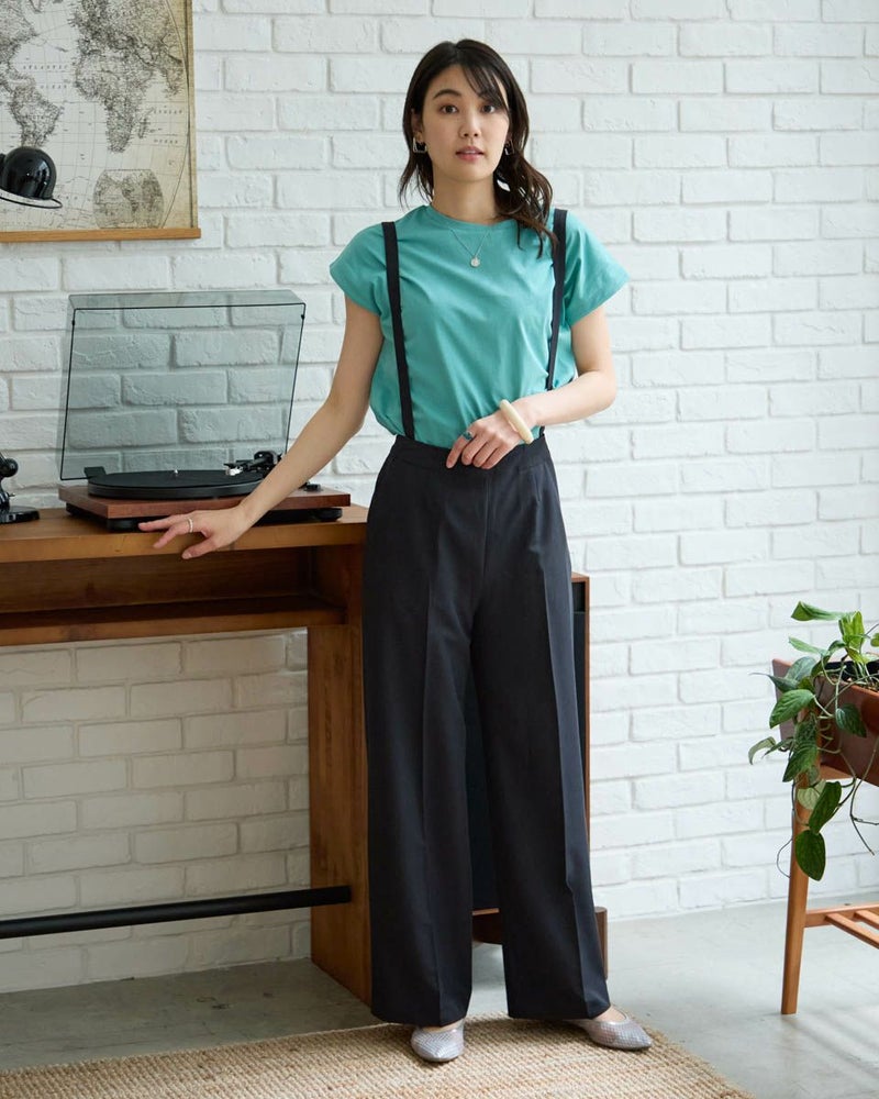 サスペンダーパンツ