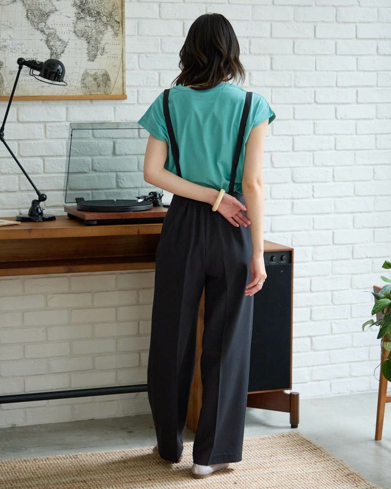 サスペンダーパンツ