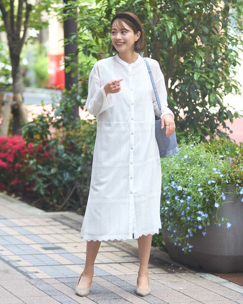 シャツワンピース