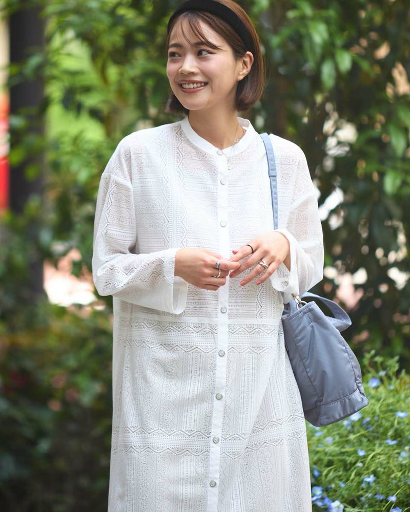 シャツワンピース