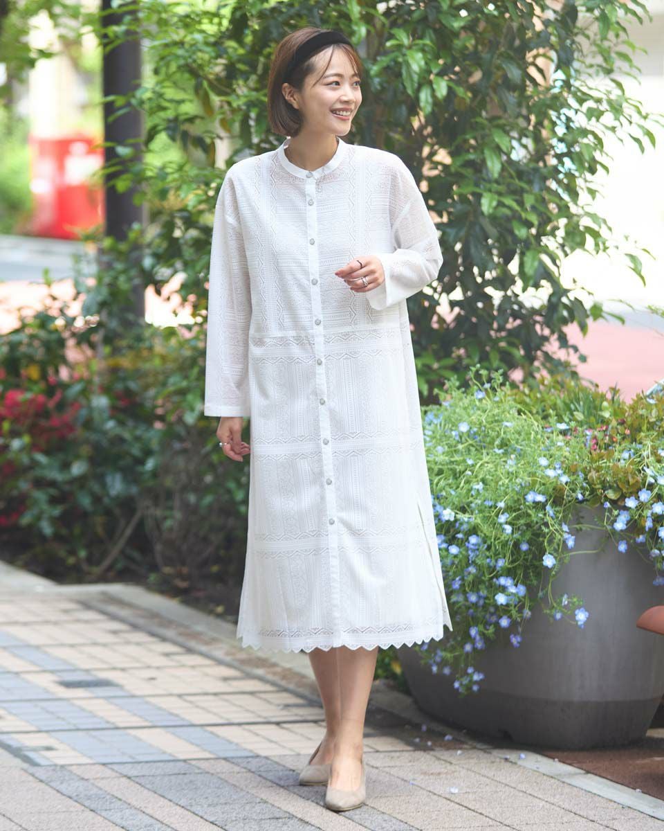 シャツワンピース