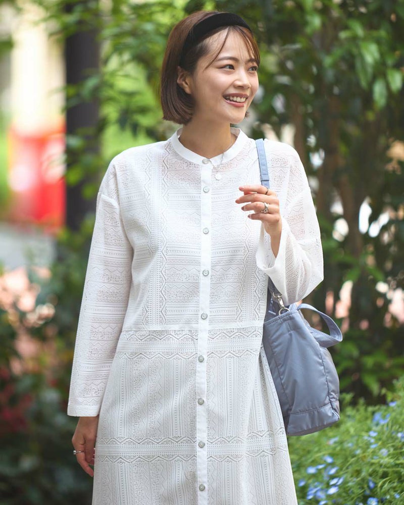 シャツワンピース