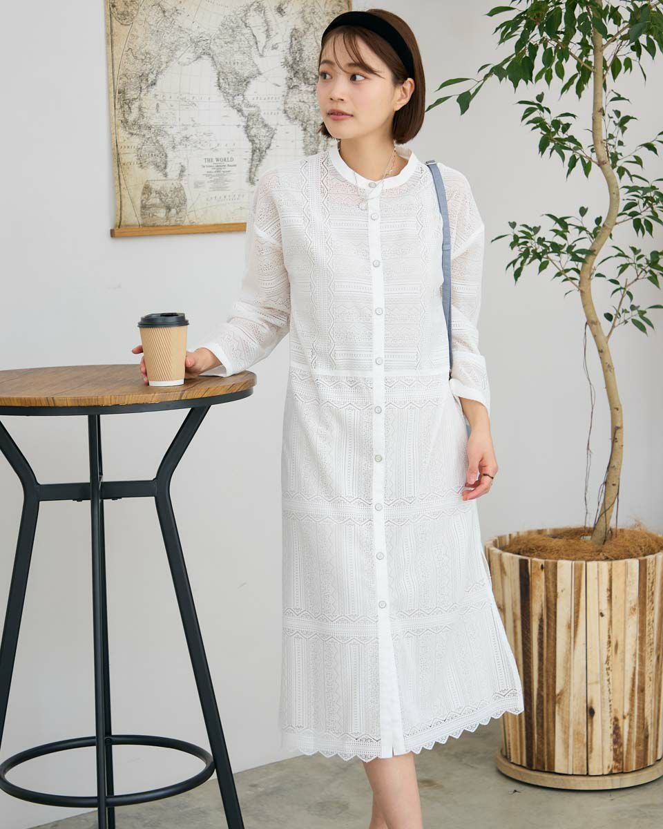 シャツワンピース