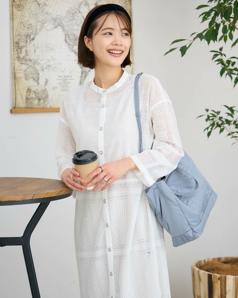 シャツワンピース