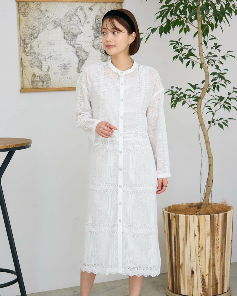 シャツワンピース