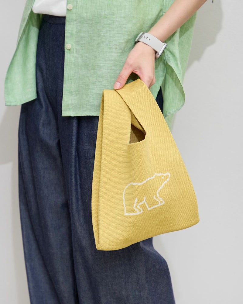 ニットジャカードミニバッグ