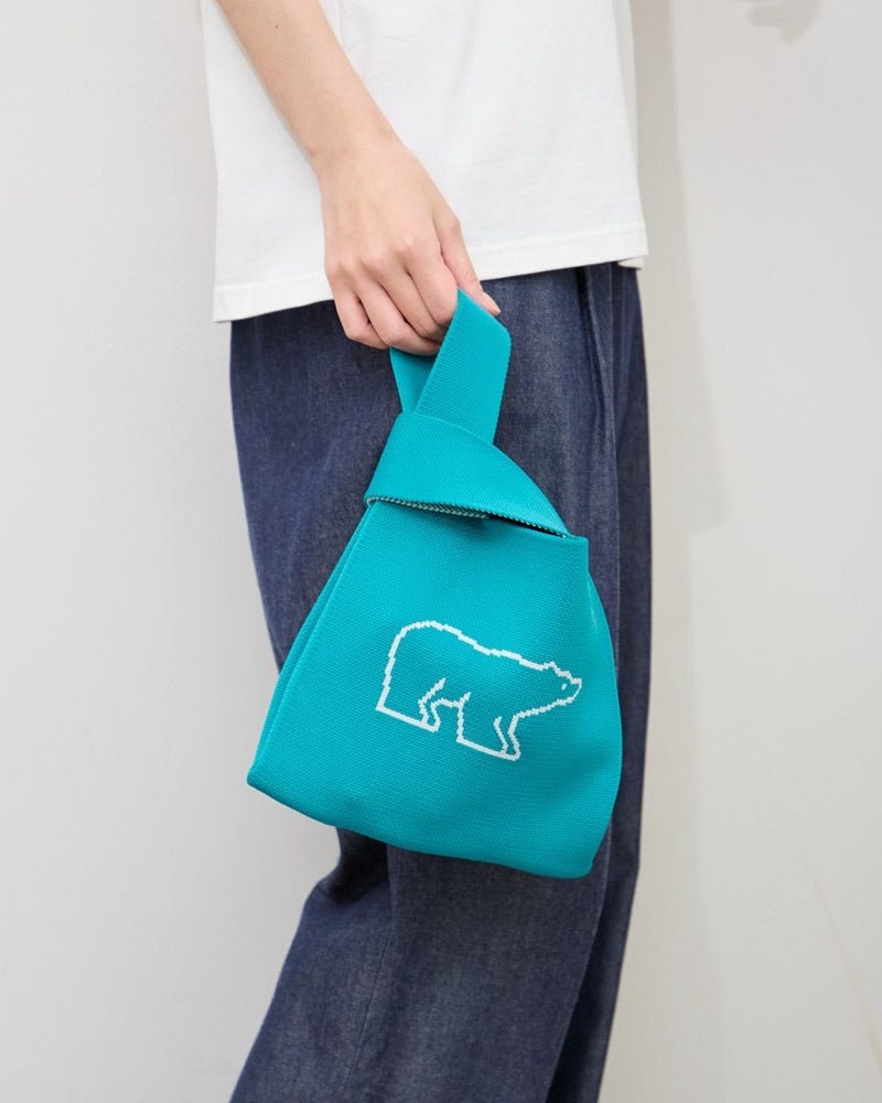 ニットジャカードミニバッグ