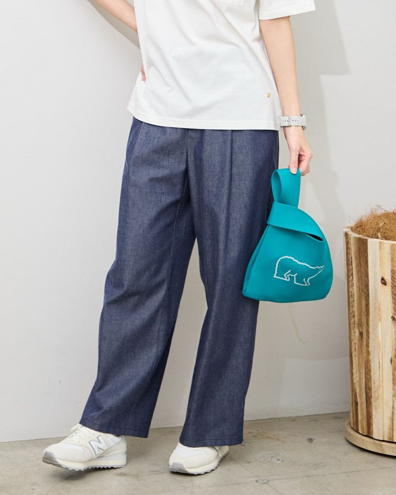 ニットジャカードミニバッグ