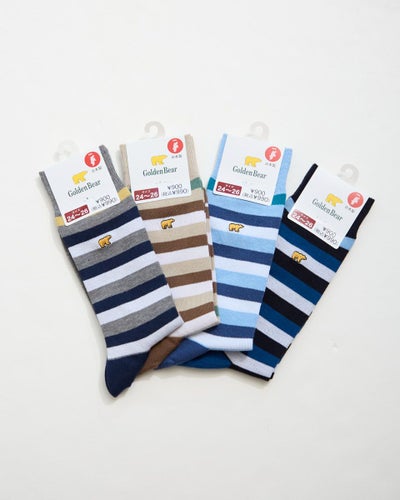 日本製ボーダーソックス