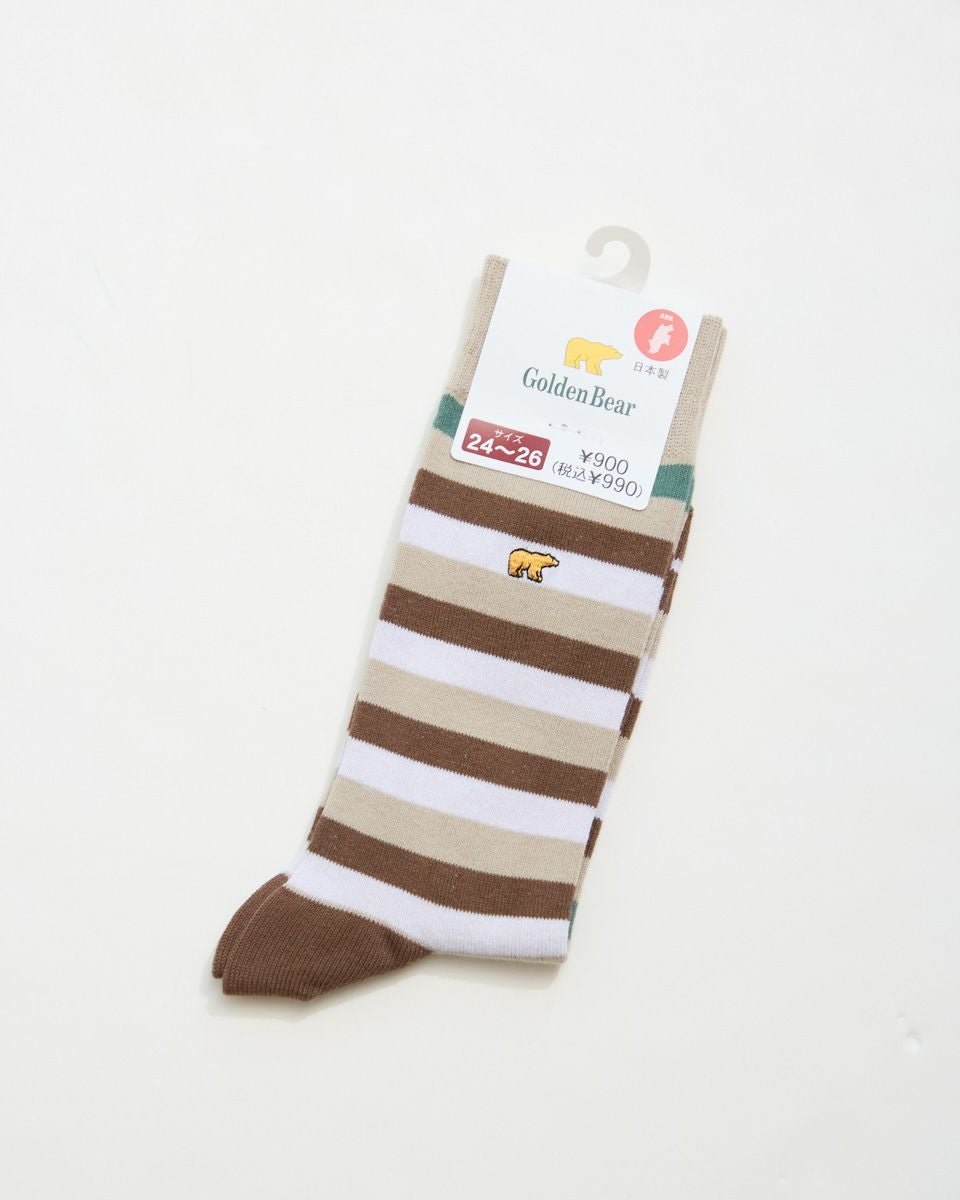 日本製ボーダーソックス