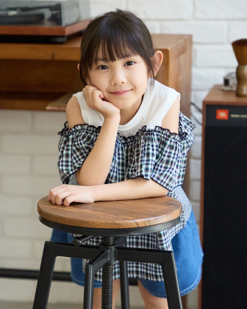 GBチェックオフショルチュニック