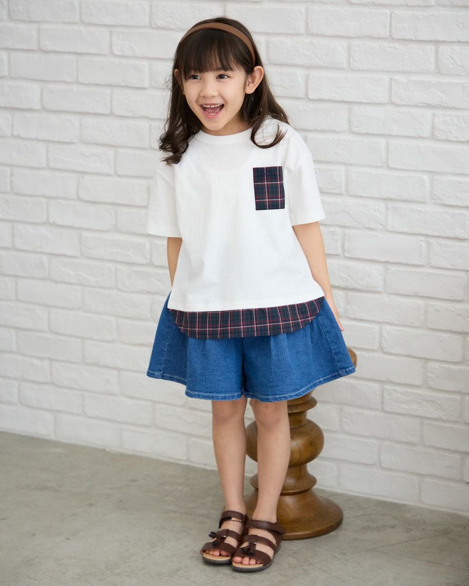 GBチェックTシャツ