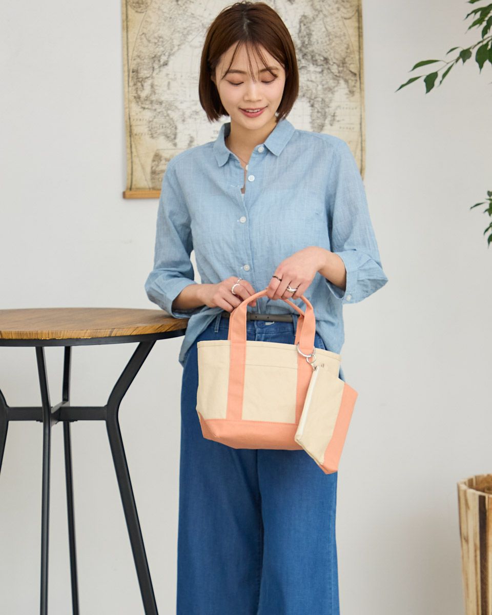 ポーチ付きバッグ