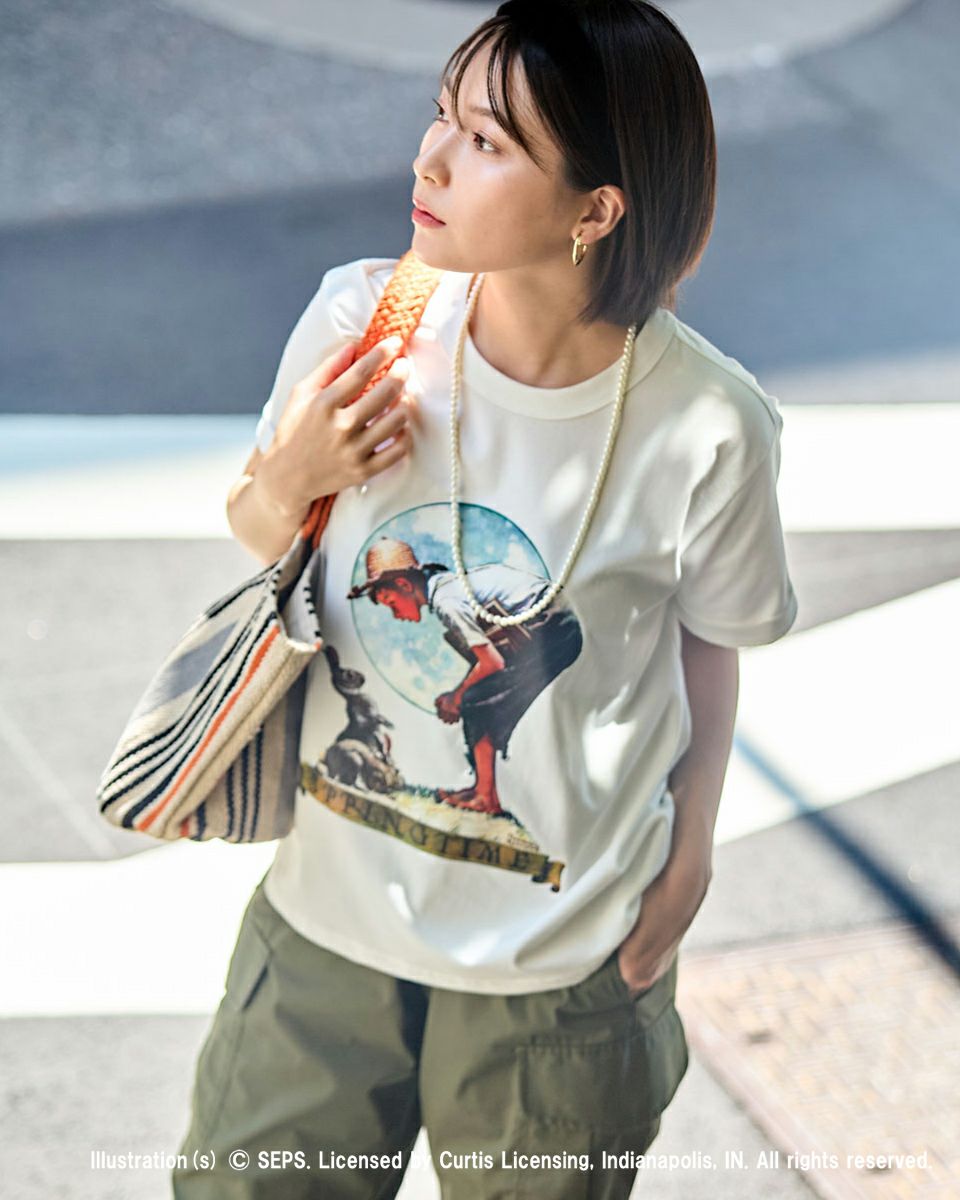 Golden BearアートTシャツ/サタデー・イブニング・ポスト | ゴールデン
