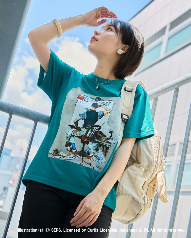 ノーマンロックウェルTシャツ