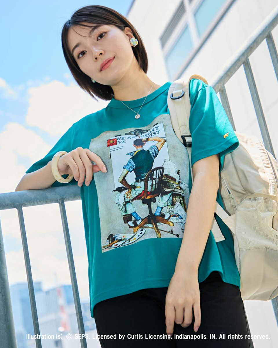 ノーマンロックウェルTシャツ