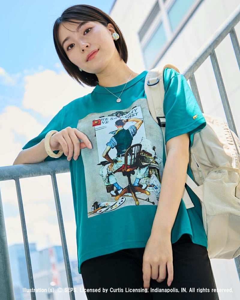 ノーマンロックウェルTシャツ